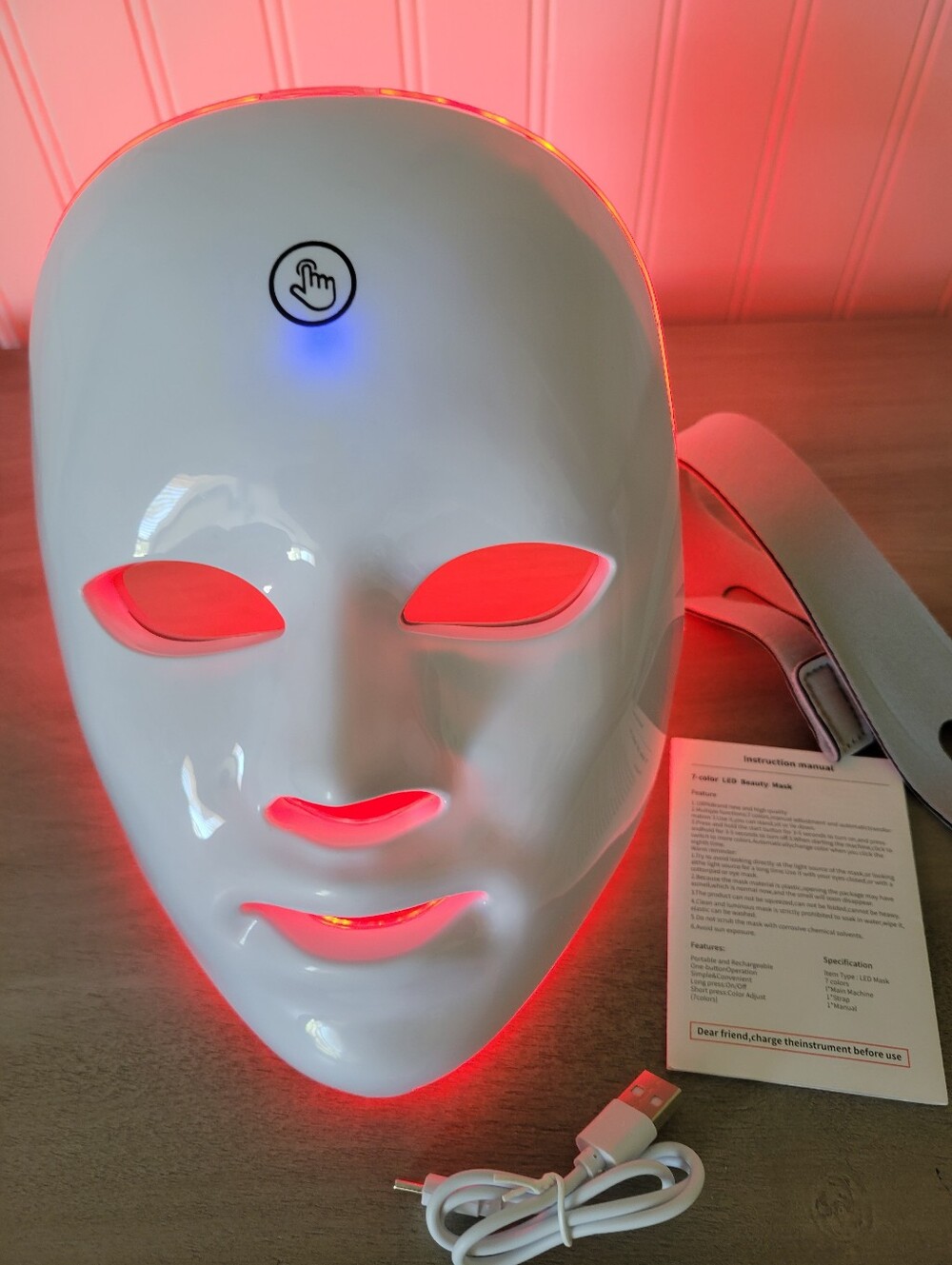 Beauty Mask Facial Mask - White - Picture 3 of 6